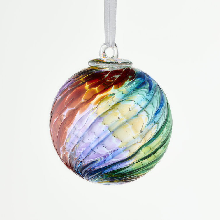 Sienna Glass PRIDE Friendship Ball - Multicoloured | Wayfair.co.uk